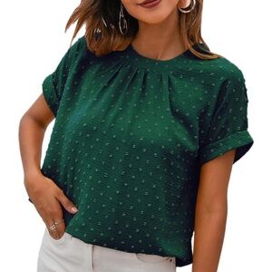 Elegant Green Women's Top